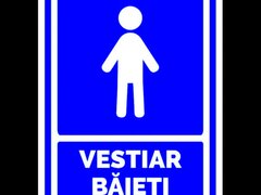 indicator pentru vestiar baieti